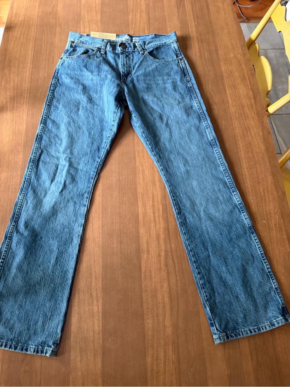 Men’s Wrangler Retro Slim Boot Jeans 31x32 NWT